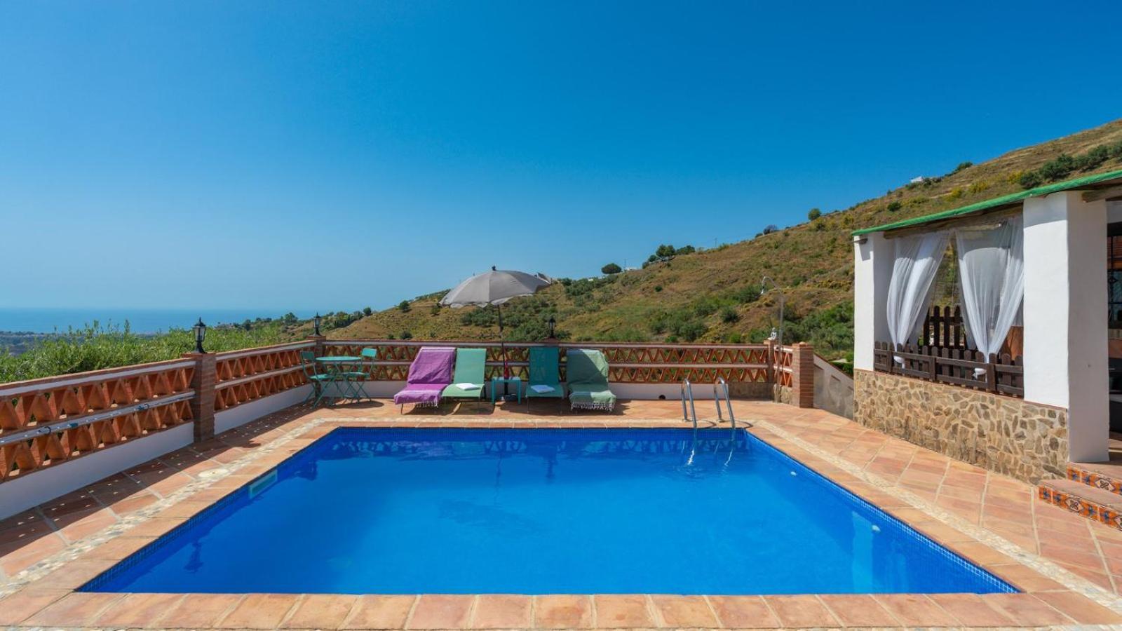 Cortijo El Mirador Frigiliana By Ruralidays Villa Exterior foto