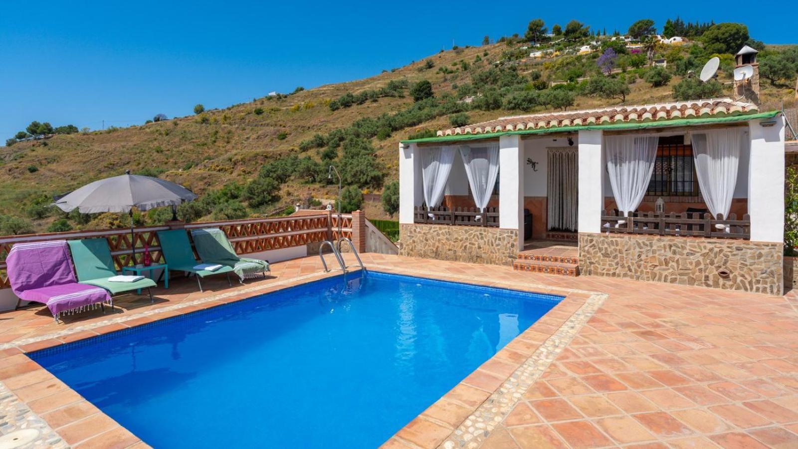 Cortijo El Mirador Frigiliana By Ruralidays Villa Exterior foto